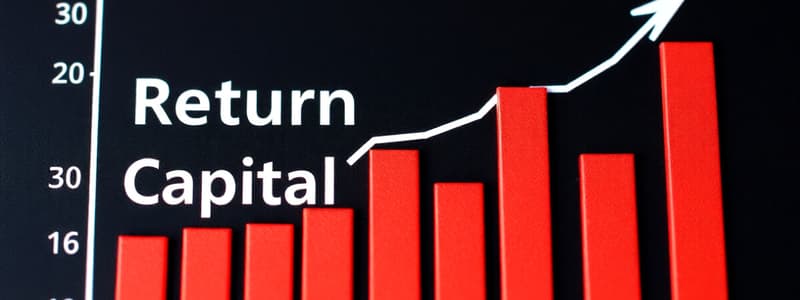 Return on Capital Employed (ROCE) Quiz