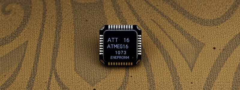 Микроконтроллер ATmega16 и EEPROM