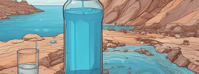 Water and Minerals in the Body Quiz