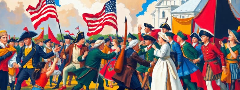 American Revolution Key Events