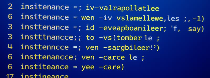 Object-Oriented Programming: Classes and Encapsulation