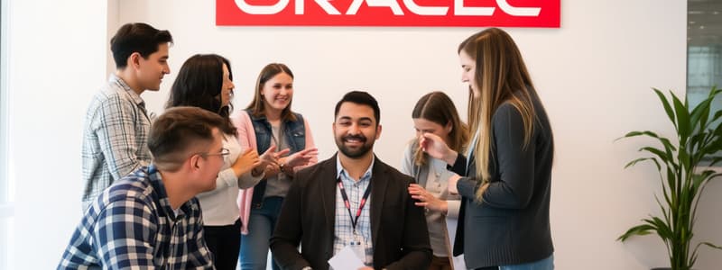 Oracle Career Insights and Personal Journey