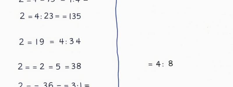 Math-U-See Pre-Algebra Flashcards