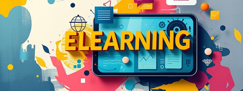 E-Learning Trends and Challenges