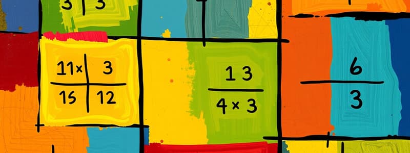 10th Class Maths: Division and Multiplication