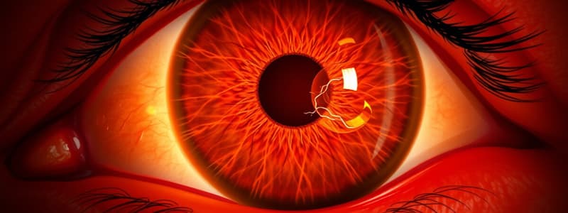 Retinopathy Overview and Types Quiz