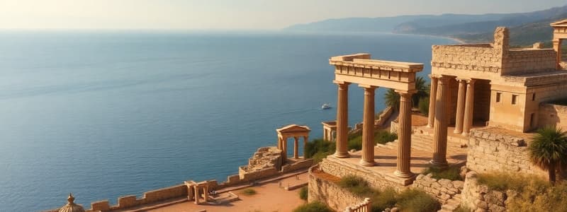 Ιστορία Α Γυμνασίου - Κεφάλαιο Δ - Αρχαικοί χρόνοι - Αποικιακή εξάπλωση