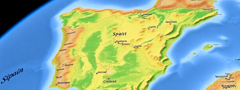 Geografía de España: Ubicación y Extensión