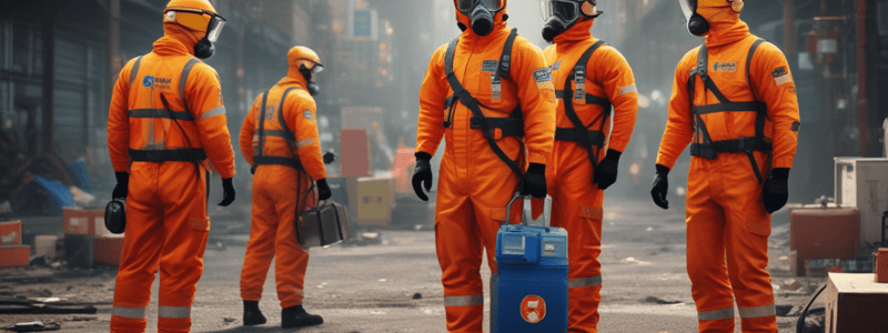 503: Hazardous Materials Team Guideline 503.00 Quiz