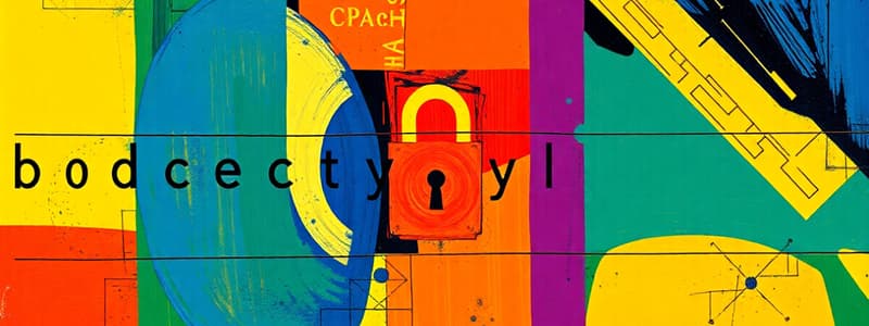 Classical Encryption Techniques Quiz