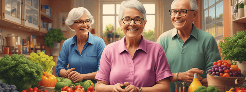 Health Promotion for Older Adults Quiz