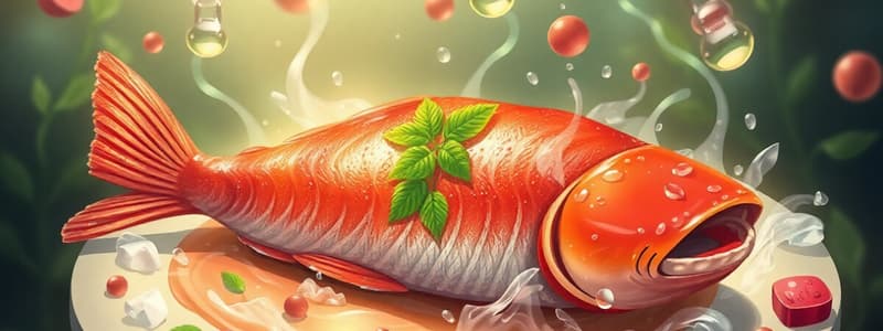 Biochimica degli alimenti: carne e pesce