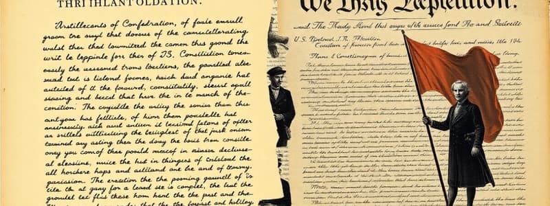 Articles of Confederation and the Constitution