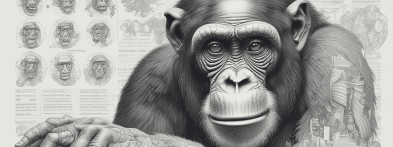 Chimpanzee Memory Tests and Human Evolution