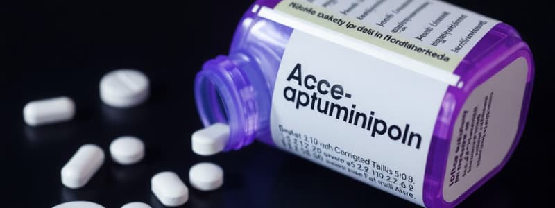 Acetaminophen Overview and Dosage