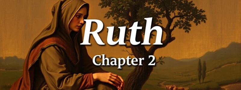 Ruth Bible Bowl Chapter 2 Flashcards