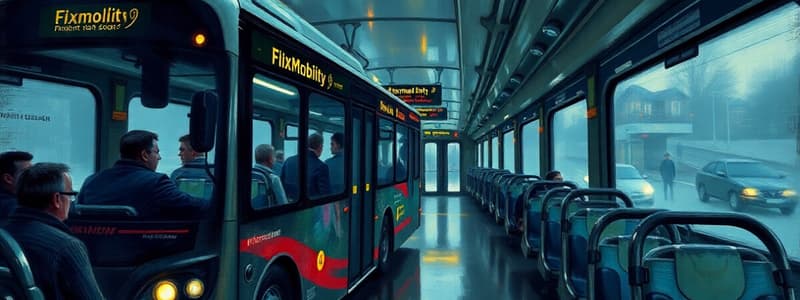 FlixMobility: FlixBus en FlixTrain