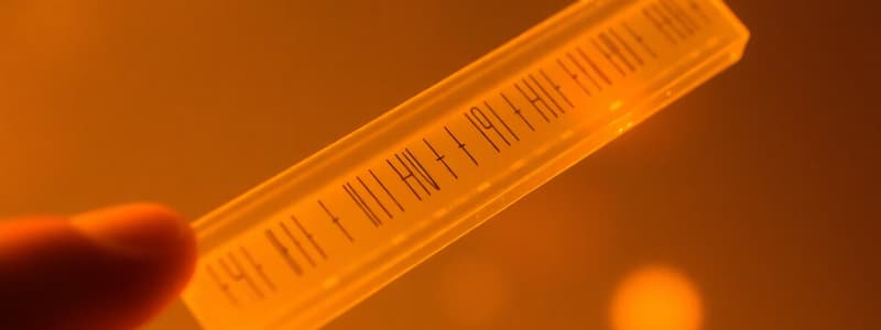 DNA Electrophoresis Techniques 6