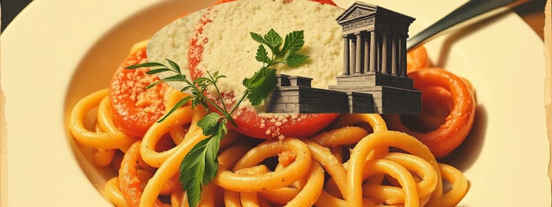 Traditional Roman Cuisine Quiz