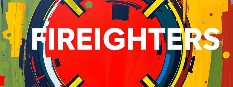 Firefighter Ethical Guidelines Quiz