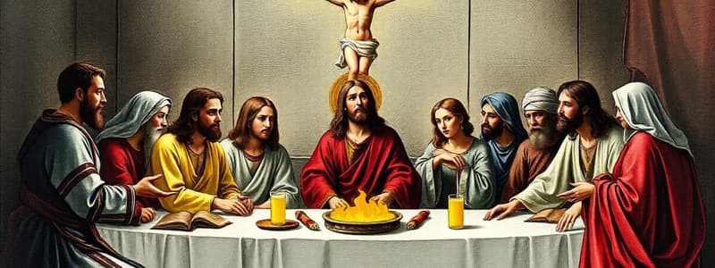 The Last Supper and Crucifixion Quiz