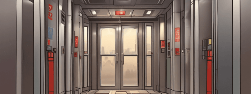 Emergency Elevator Procedures