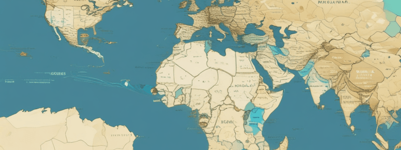 World Population Distribution Quiz