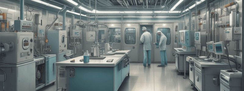 Industrial Safety and Sterilization Procedures