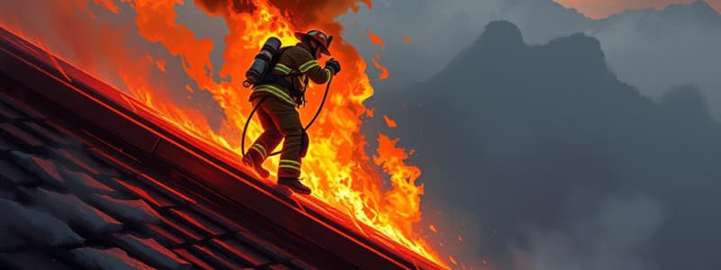 Firefighting: Roof Operations and Techniques