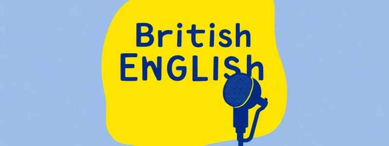 British English with Lewis: Podcast Introduction