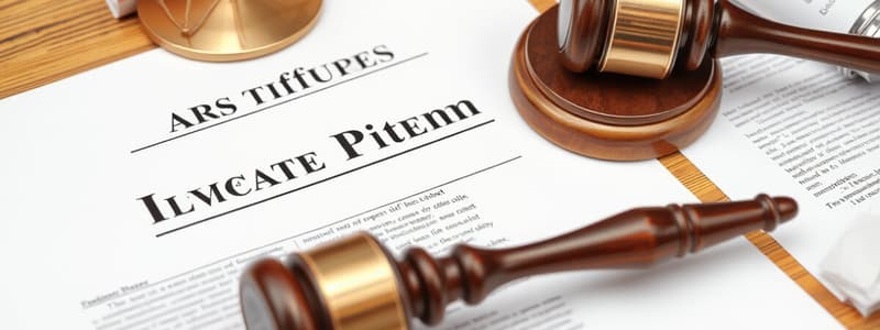 Principles of Legal Drafting