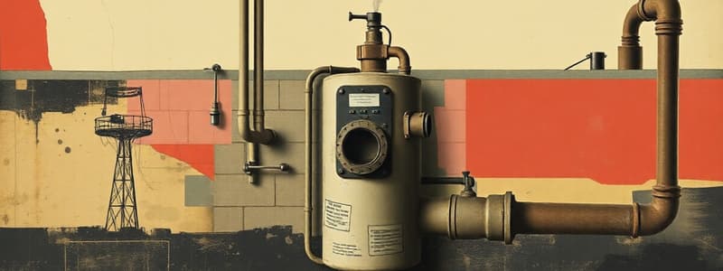 8 Hot Water Systems: Testing & Decommissioning