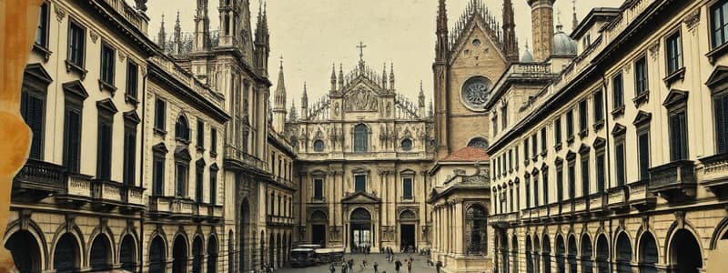 History of Milan: Ancient to Renaissance