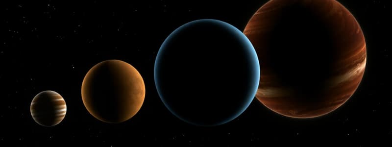 Planets of the Solar System Overview