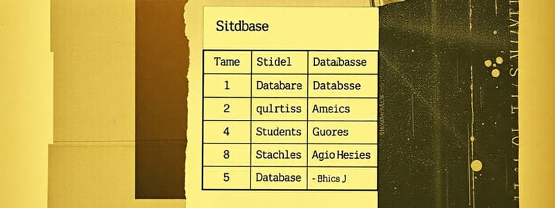 SQL Practical Exercises