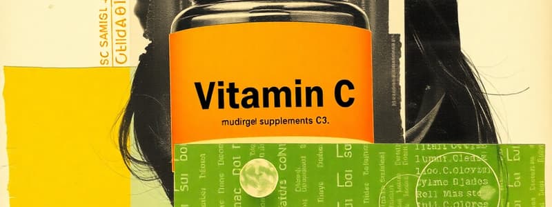 Vitamin C and Children's Multi-Vitamins