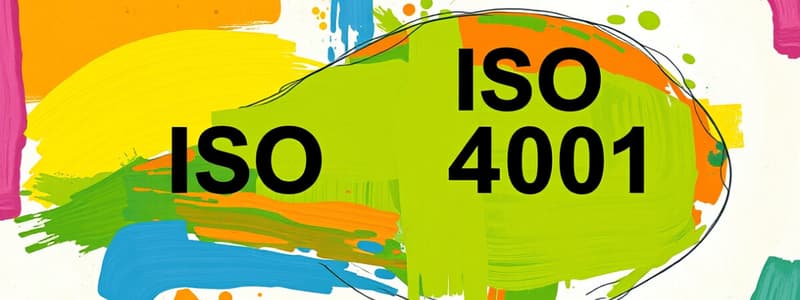 ISO 14001: Sistemas de Gestión Ambiental