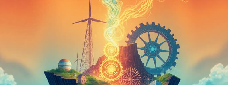 Energy Transformations and Sources Quiz