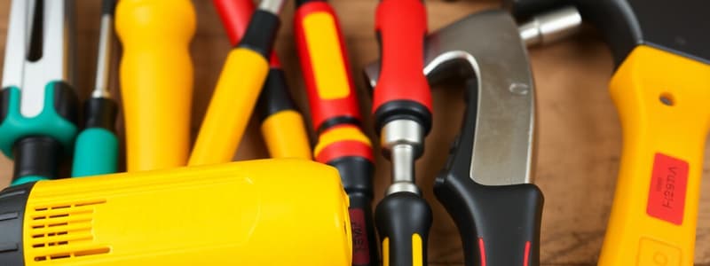 Electrical Tools and Equipment Quiz