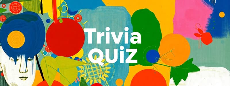 General Knowledge Quiz