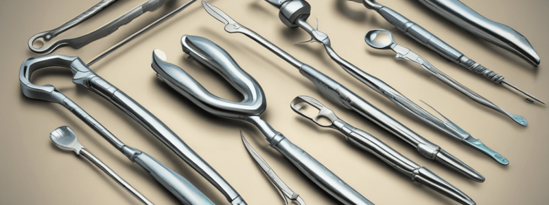 Operative Dentistry: Hand Instruments