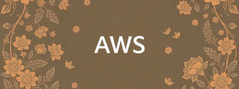 AWS Certification Practice Question Sets