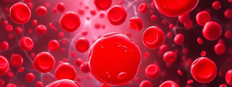 Blood and Red Blood Cells Overview