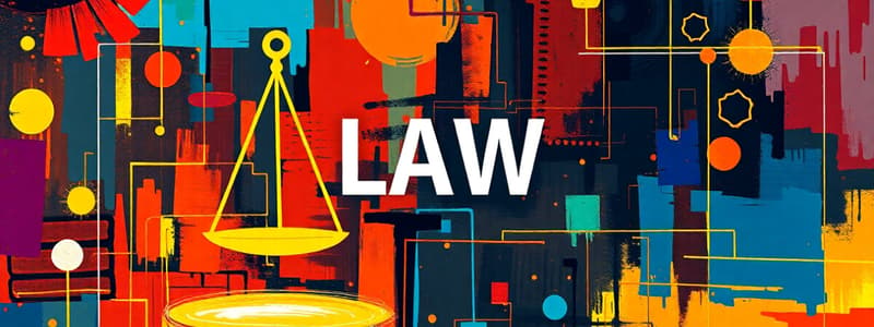 Fundamentals of IT Law Course Overview