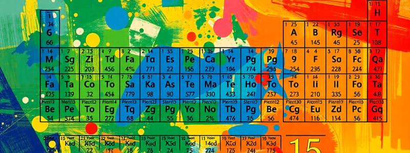 Chemistry: The Periodic Table Explained