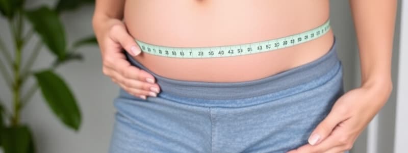 Prenatal Nutrition and Weight Gain Guidelines