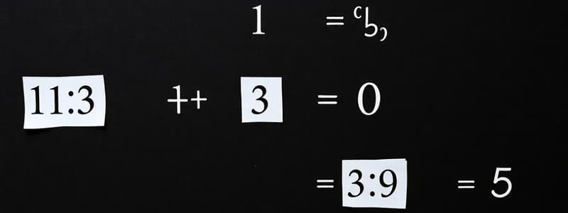 Exponents and Order of Operations