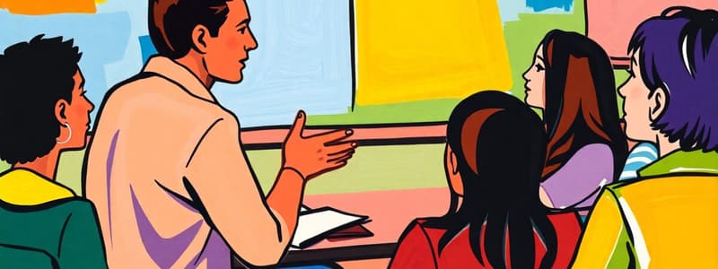 Classroom Discussion Techniques