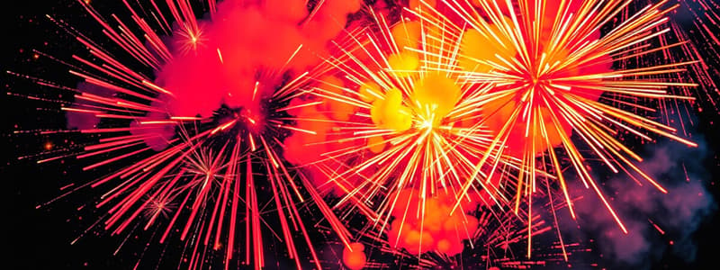 Section 39: Sales, possession, use, etc. of combustible or explosive substances to produce visible or audible effects; fireworks; definitions; exceptions; enforcement procedures; penalties