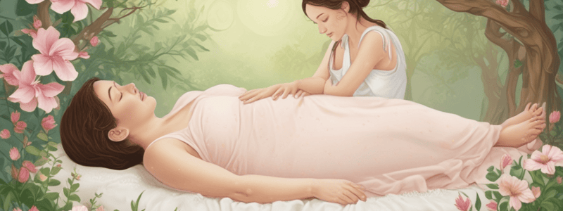 Massage Therapy in Pregnancy